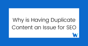 Why is Having Duplicate Content an Issue for SEO