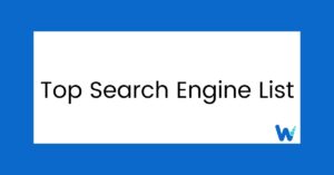 Top Search Engine List
