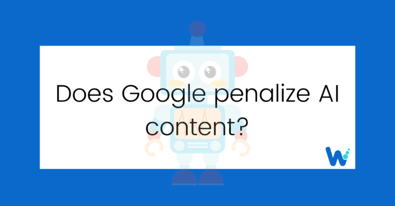 Does Google penalize AI content?