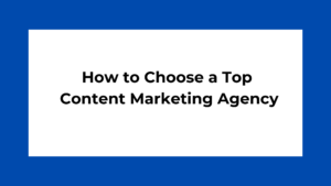 Top Content Marketing Agency