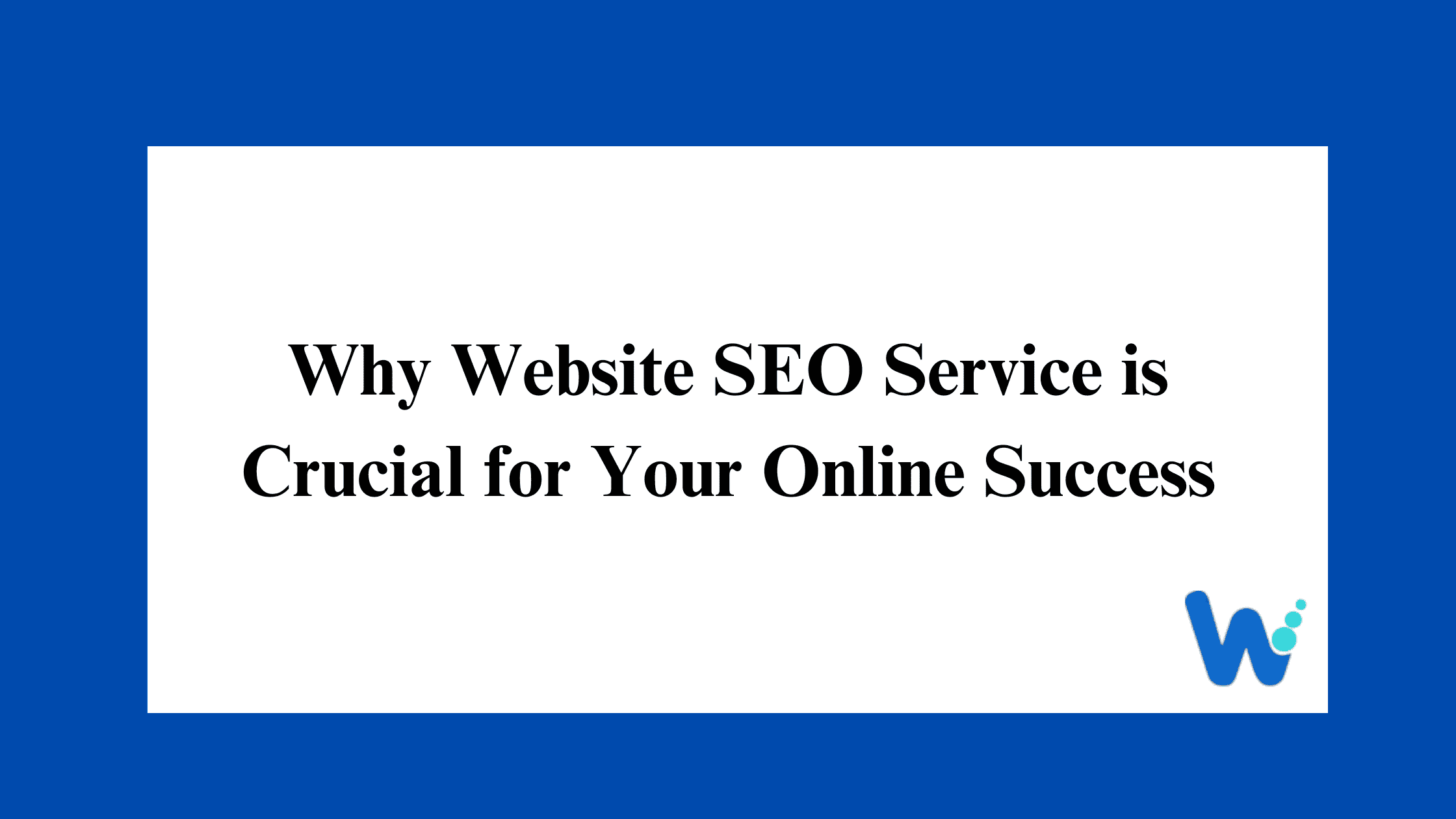 Website SEO Service